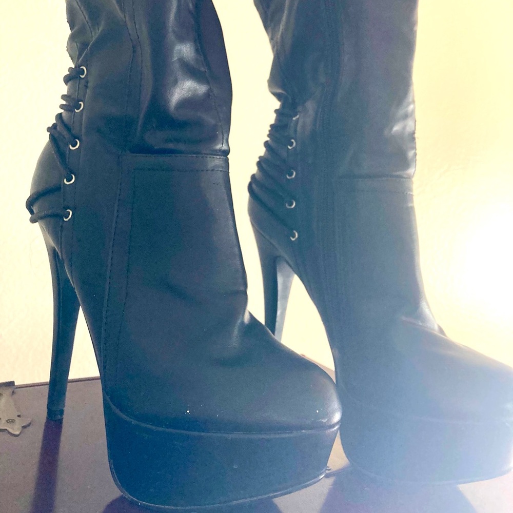 cute knee high boots